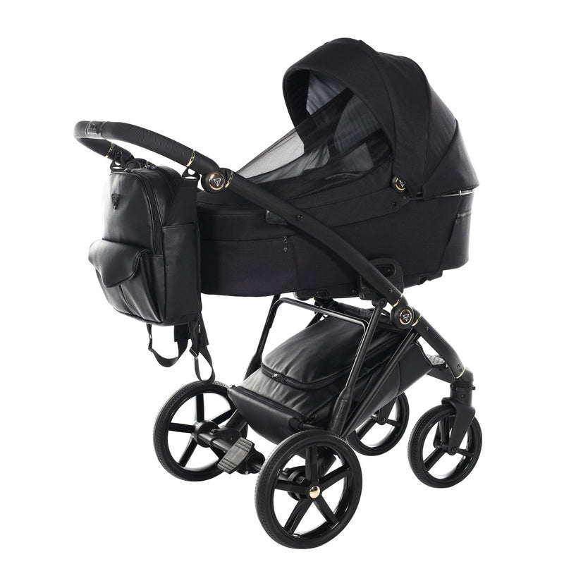 JUNAMA AIR BLACK - 4IN1 (INCLUDES CAR SEAT & ISOFIX BASE)