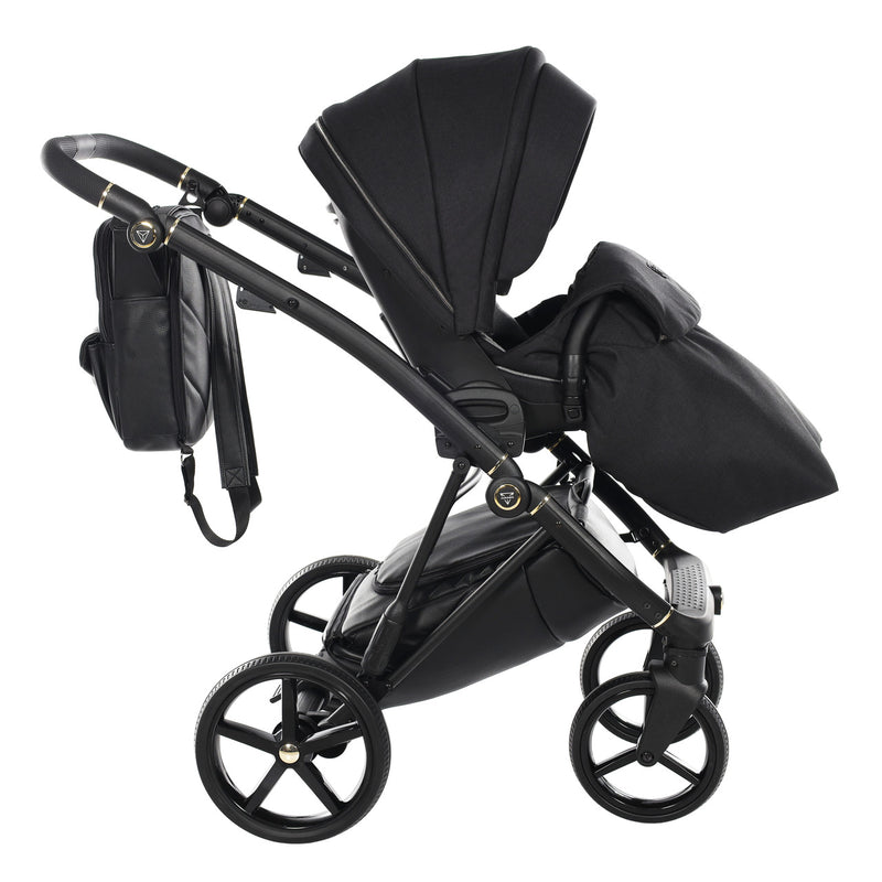 JUNAMA AIR BLACK - 4IN1 (INCLUDES CAR SEAT & ISOFIX BASE)