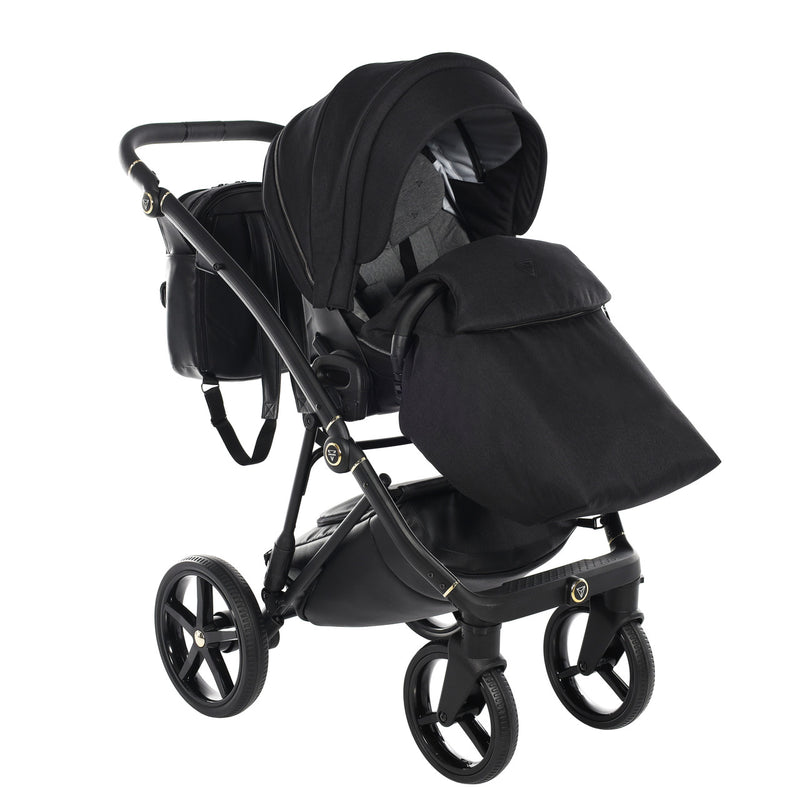 JUNAMA AIR BLACK - 4IN1 (INCLUDES CAR SEAT & ISOFIX BASE)