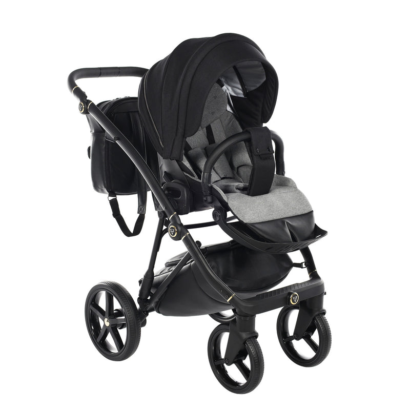 JUNAMA AIR BLACK - 4IN1 (INCLUDES CAR SEAT & ISOFIX BASE)