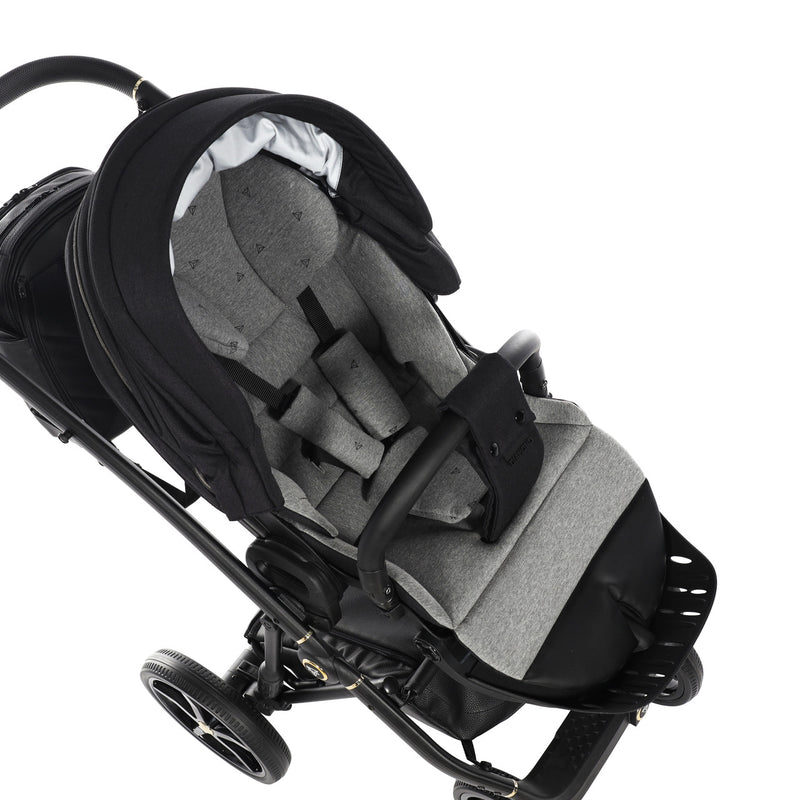 JUNAMA AIR BLACK - 4IN1 (INCLUDES CAR SEAT & ISOFIX BASE)