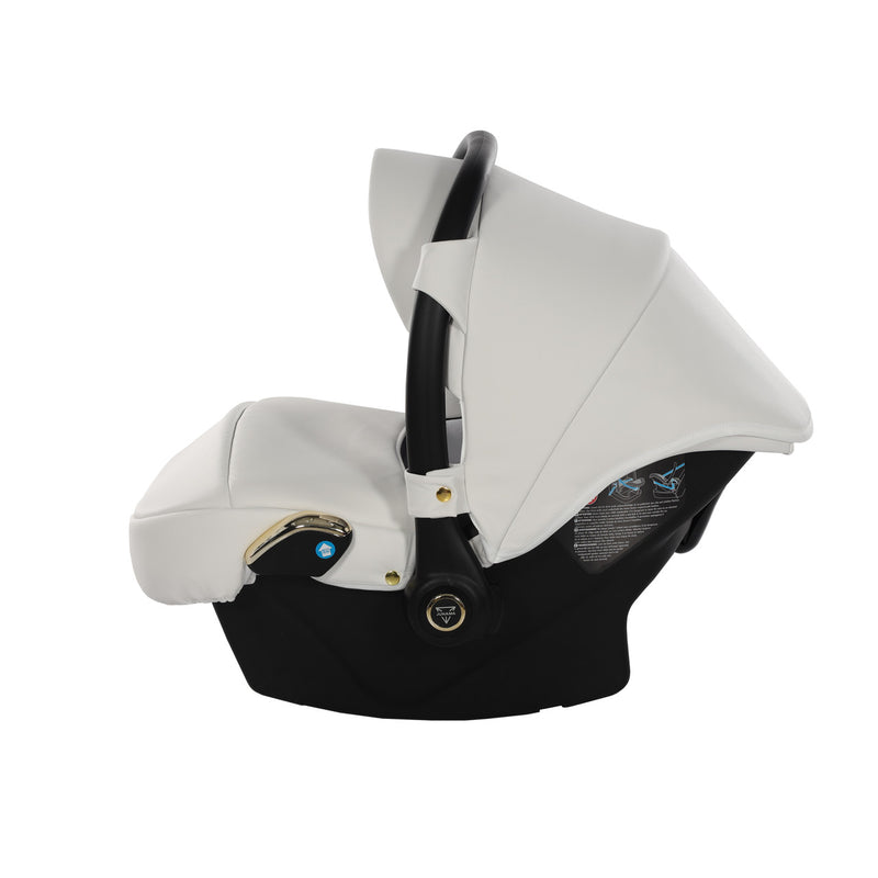 JUNAMA FLUO INDIVIDUAL WHITE GOLD DUO SLIM - 4IN1 (INCLUDES 2 X CAR SEAT & 2 X ISOFIX BASE)