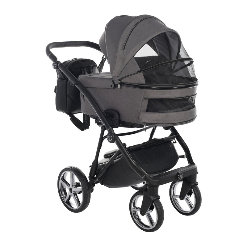 JUNAMA AIR GRAPHITE - 4IN1 (INCLUDES CAR SEAT & ISOFIX BASE)