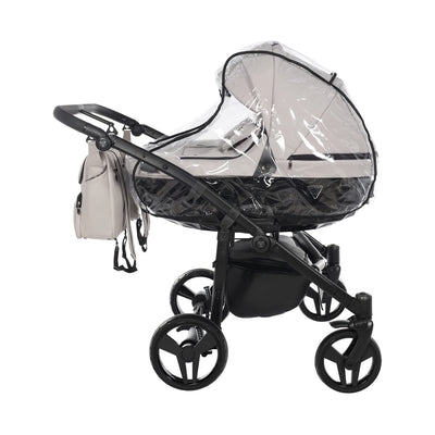 JUNAMA CORE DUO CLAY GREY - 2IN1 (2 X CARRYCOTS & 2 X SEAT UNITS)