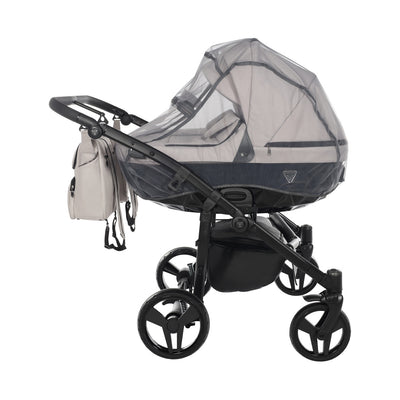 JUNAMA CORE DUO CLAY GREY - 2IN1 (2 X CARRYCOTS & 2 X SEAT UNITS)