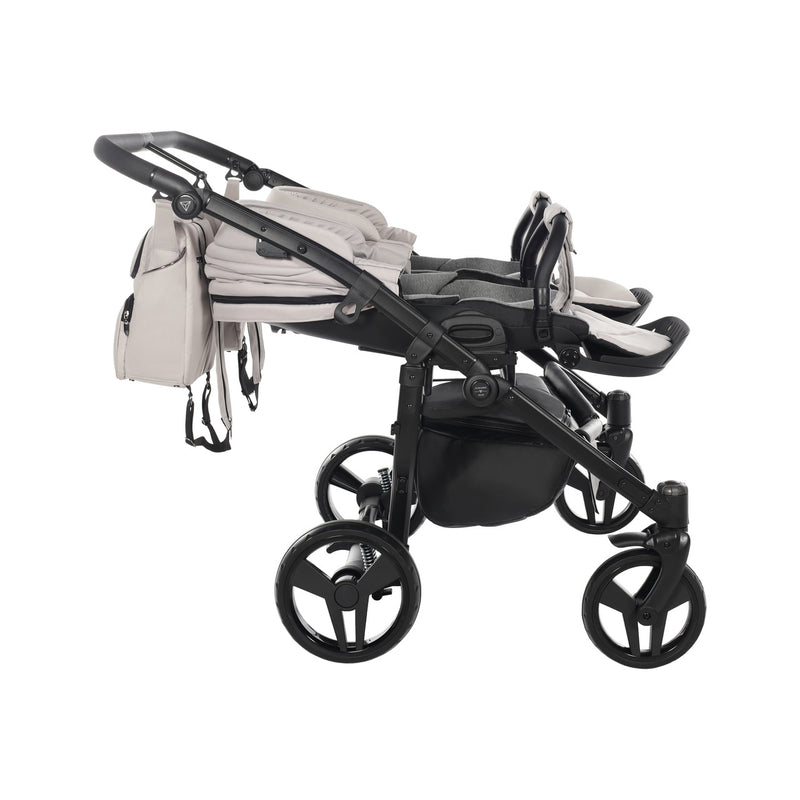 JUNAMA CORE DUO CLAY GREY - 3IN1 (INCLUDES 2 X CAR SEAT)