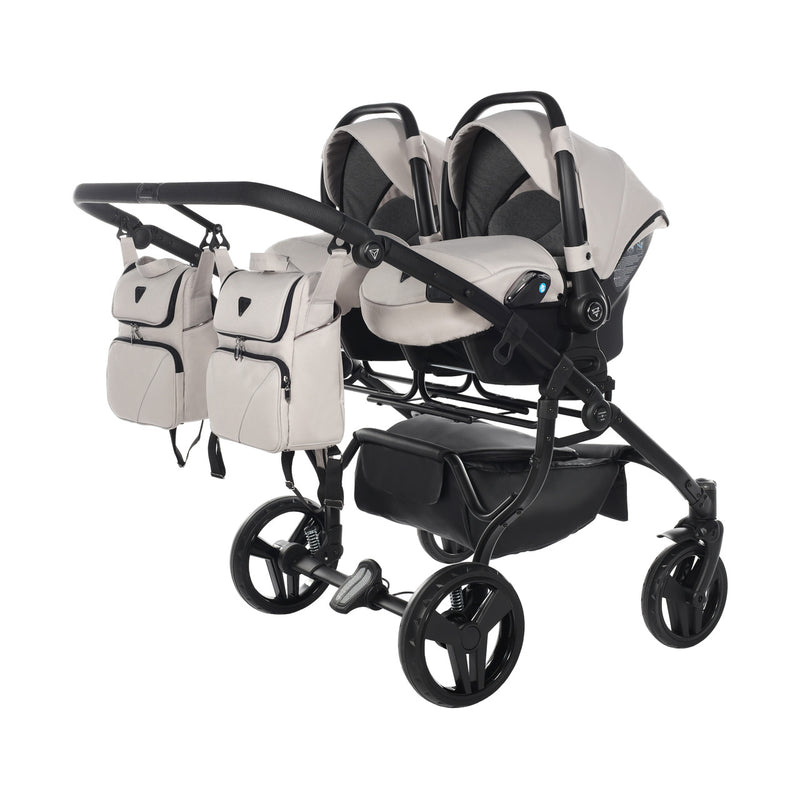 JUNAMA CORE DUO CLAY GREY - 3IN1 (INCLUDES 2 X CAR SEAT)