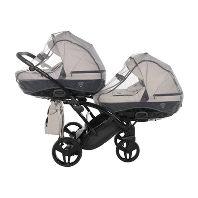 JUNAMA CORE CLAY GREY DUO SLIM - 3IN1 (INCLUDES 2 X CAR SEAT)