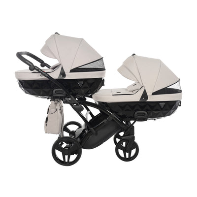 JUNAMA CORE CLAY GREY DUO SLIM - 4IN1 (INCLUDES 2 X CAR SEAT & 2 X ISOFIX BASE)