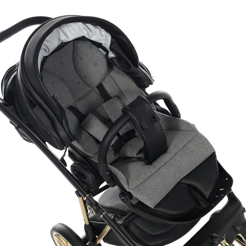 JUNAMA AIR PREMIUM BLACK - 4IN1 (INCLUDES CAR SEAT & ISOFIX BASE)