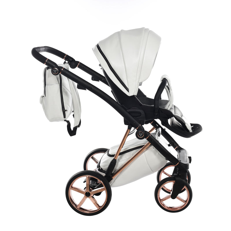 JUNAMA AIR PREMIUM WHITE - 4IN1 (INCLUDES CAR SEAT & ISOFIX BASE)