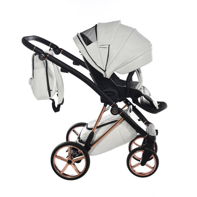 JUNAMA AIR PREMIUM WHITE - 4IN1 (INCLUDES CAR SEAT & ISOFIX BASE)