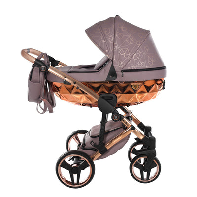 JUNAMA HEART MAUVE - 3IN1 (INCLUDES CAR SEAT)