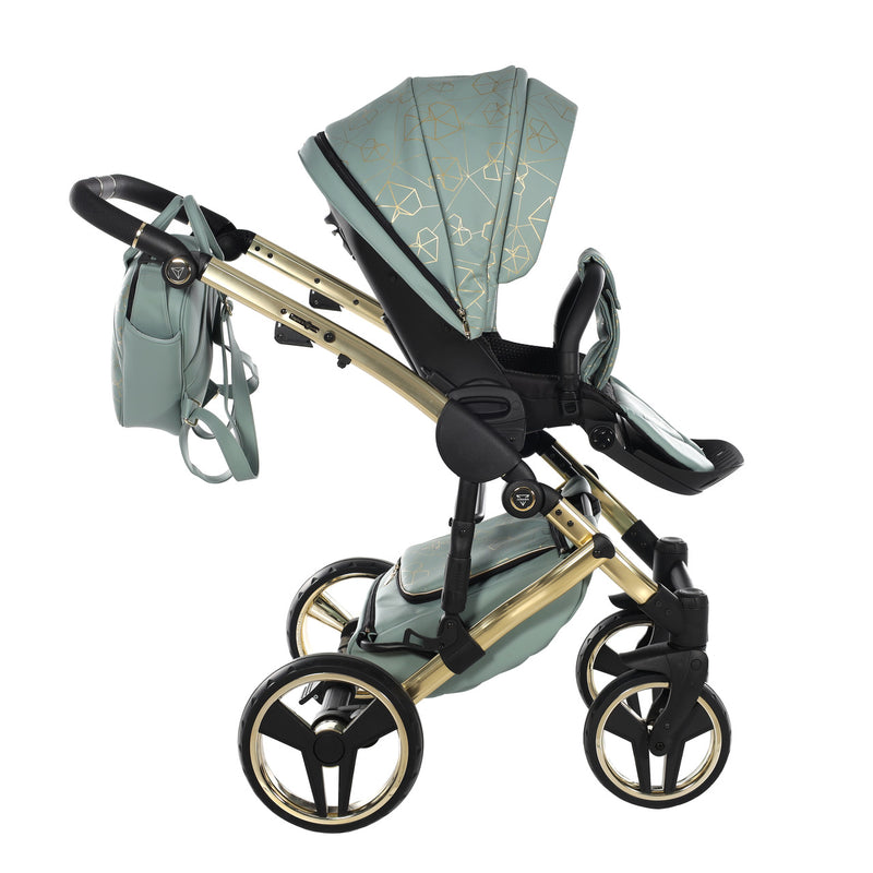 JUNAMA HEART GREEN - 3IN1 (INCLUDES CAR SEAT)