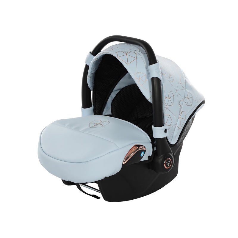 JUNAMA HEART BABY BLUE CAR SEAT