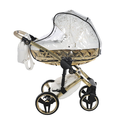 JUNAMA HEART WHITE GOLD - 3IN1 (INCLUDES CAR SEAT)