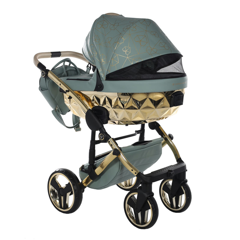 JUNAMA HEART GREEN - 3IN1 (INCLUDES CAR SEAT)