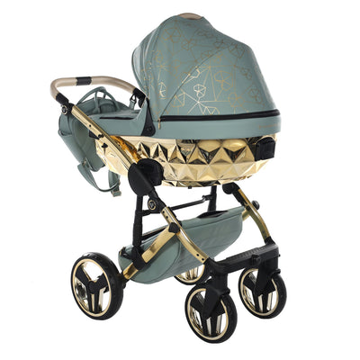 JUNAMA HEART GREEN - 3IN1 (INCLUDES CAR SEAT)