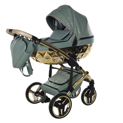 JUNAMA HEART GREEN - 3IN1 (INCLUDES CAR SEAT)