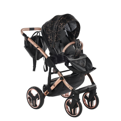 JUNAMA HEART BLACK -  3IN1 (INCLUDES CAR SEAT)