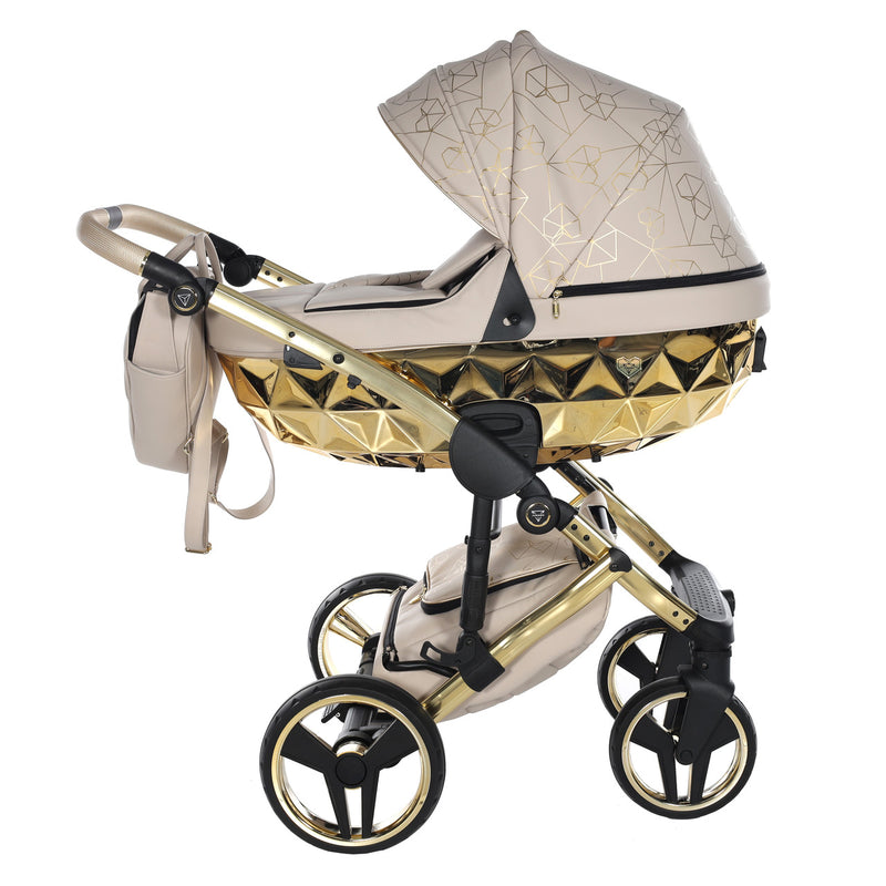 JUNAMA HEART BEIGE - 4IN1 (INCLUDES CAR SEAT & ISOFIX BASE)