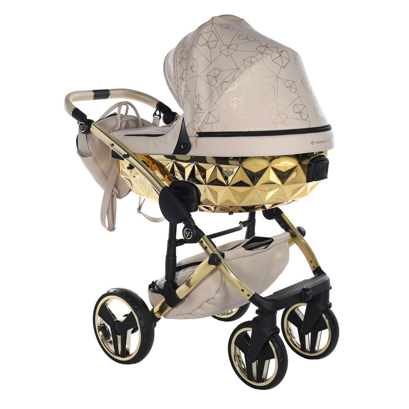 JUNAMA HEART BEIGE - 4IN1 (INCLUDES CAR SEAT & ISOFIX BASE)