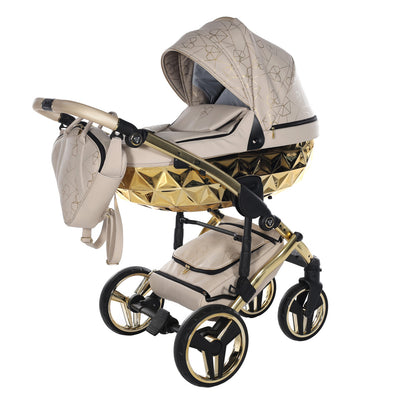 JUNAMA HEART BEIGE - 4IN1 (INCLUDES CAR SEAT & ISOFIX BASE)