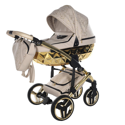 JUNAMA HEART BEIGE - 4IN1 (INCLUDES CAR SEAT & ISOFIX BASE)