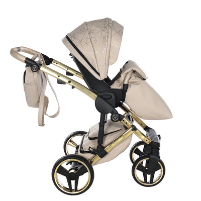 JUNAMA HEART BEIGE - 4IN1 (INCLUDES CAR SEAT & ISOFIX BASE)