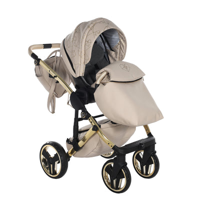 JUNAMA HEART BEIGE - 4IN1 (INCLUDES CAR SEAT & ISOFIX BASE)