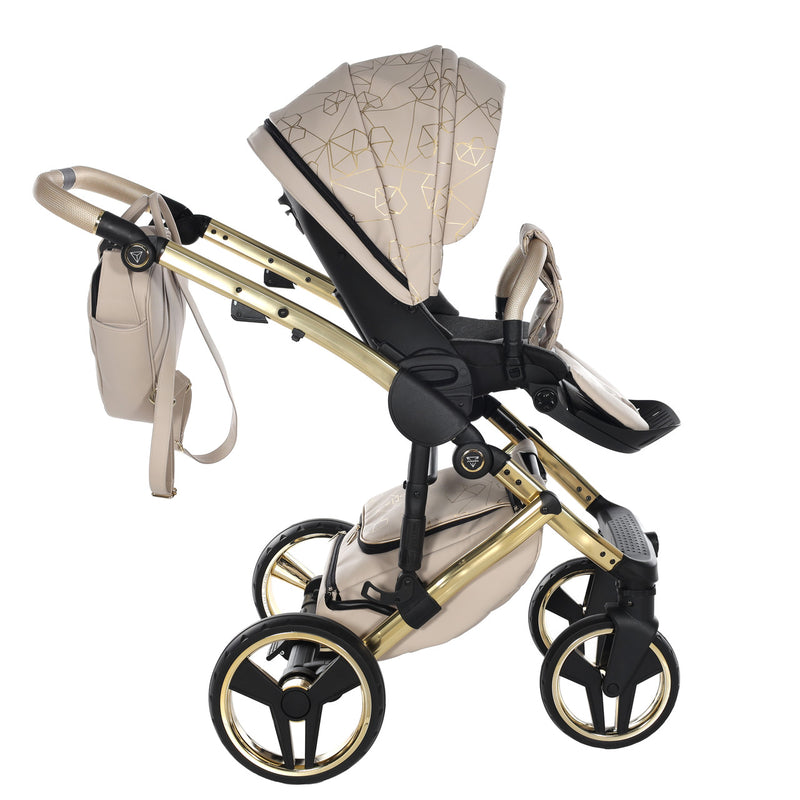 JUNAMA HEART BEIGE - 4IN1 (INCLUDES CAR SEAT & ISOFIX BASE)