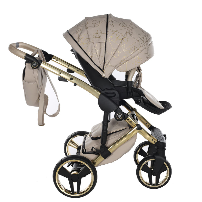 JUNAMA HEART BEIGE - 4IN1 (INCLUDES CAR SEAT & ISOFIX BASE)