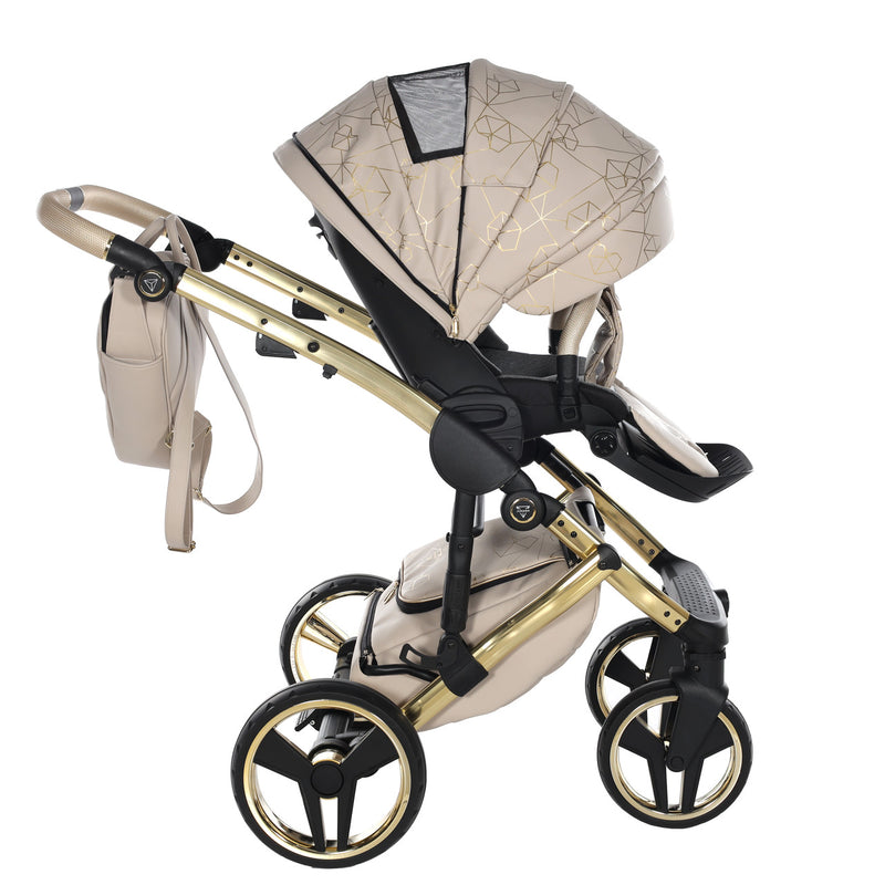 JUNAMA HEART BEIGE - 4IN1 (INCLUDES CAR SEAT & ISOFIX BASE)