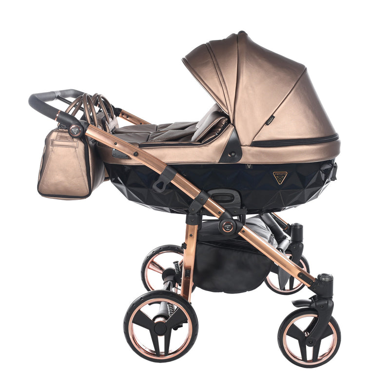 JUNAMA FLUO LINE DUO BRONZE - 2IN1 (2 X CARRYCOTS & 2 X SEAT UNITS)