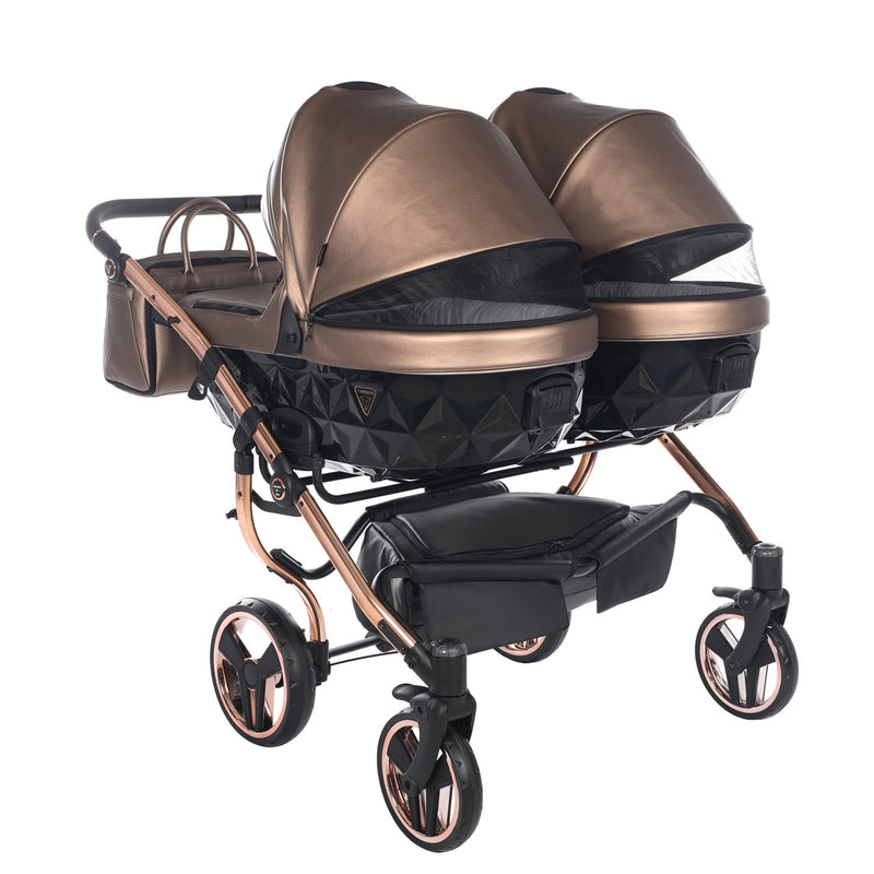 JUNAMA FLUO LINE DUO BRONZE - 4IN1 (INCLUDES 2 X CAR SEAT & 2 X ISOFIX BASE)