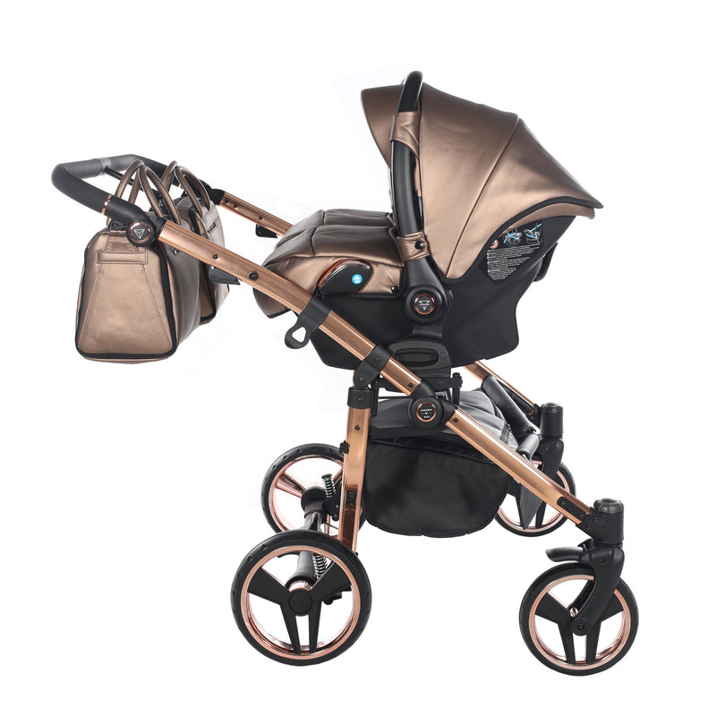 JUNAMA FLUO LINE DUO BRONZE - 2IN1 (2 X CARRYCOTS & 2 X SEAT UNITS)