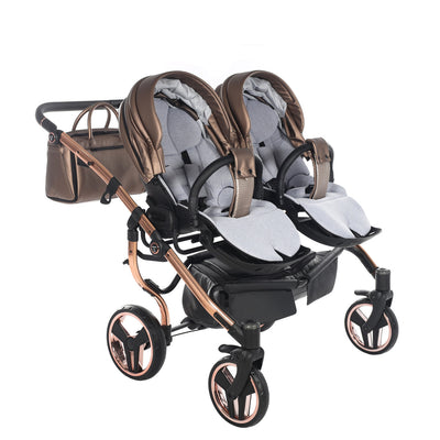 JUNAMA FLUO LINE DUO BRONZE - 4IN1 (INCLUDES 2 X CAR SEAT & 2 X ISOFIX BASE)