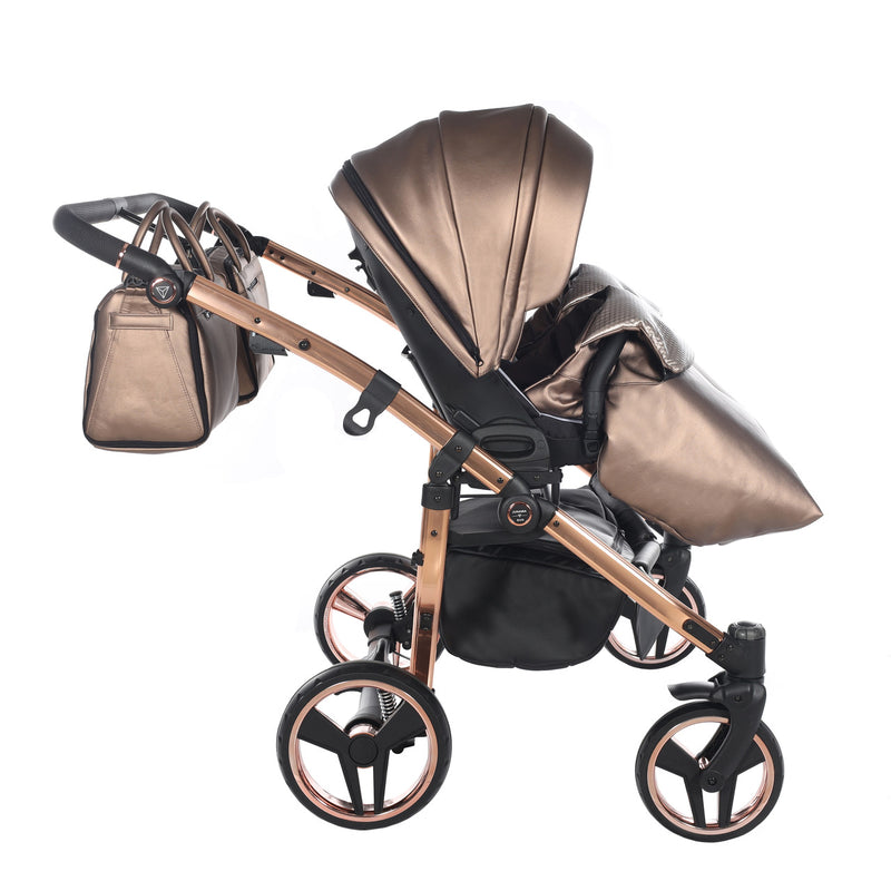 JUNAMA FLUO LINE DUO BRONZE - 2IN1 (2 X CARRYCOTS & 2 X SEAT UNITS)