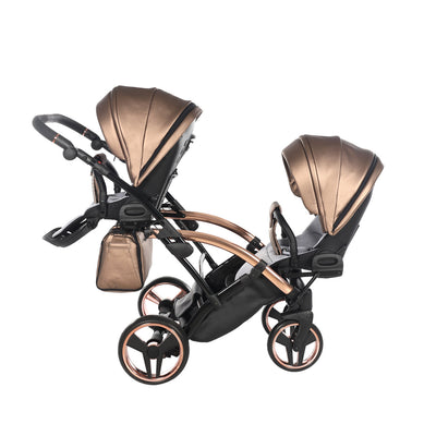 JUNAMA FLUO LINE BRONZE DUO SLIM - 2IN1 (2 X CARRYCOTS & 2 X SEAT UNITS)