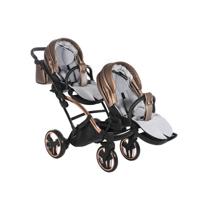 JUNAMA FLUO LINE BRONZE DUO SLIM - 2IN1 (2 X CARRYCOTS & 2 X SEAT UNITS)