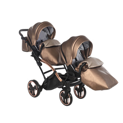 JUNAMA FLUO LINE BRONZE DUO SLIM - 2IN1 (2 X CARRYCOTS & 2 X SEAT UNITS)