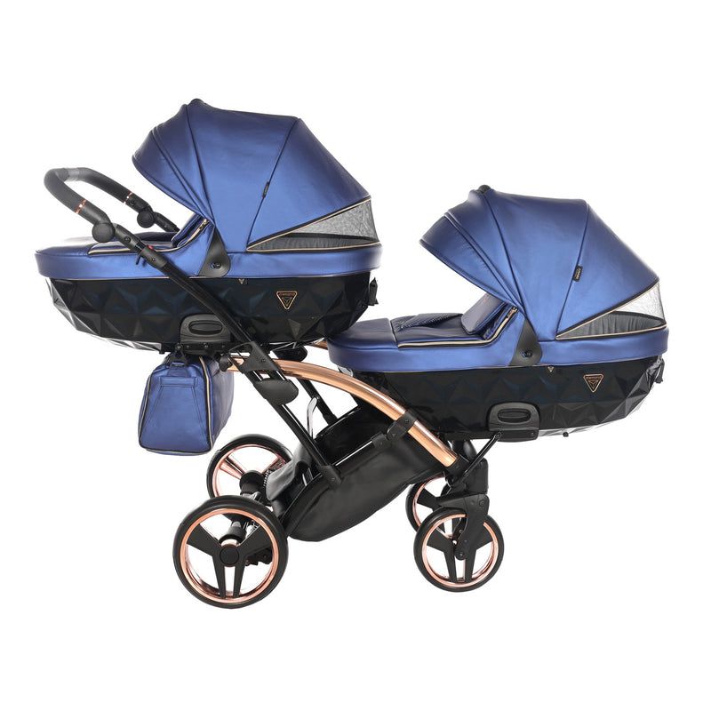 JUNAMA FLUO LINE NAVY DUO SLIM - 3IN1 (INCLUDES 2 X CAR SEAT)