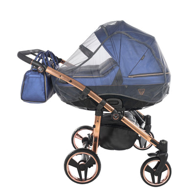 JUNAMA FLUO LINE DUO NAVY - 4IN1 (INCLUDES 2 X CAR SEAT & 2 X ISOFIX BASE)