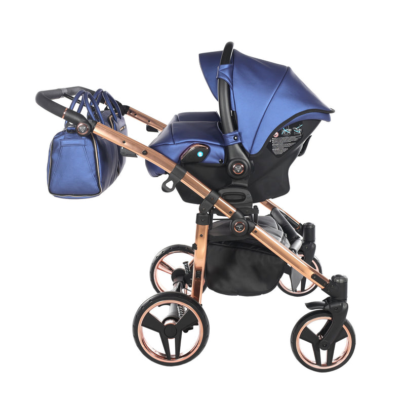 JUNAMA FLUO LINE DUO NAVY - 2IN1 (2 X CARRYCOTS & 2 X SEAT UNITS)