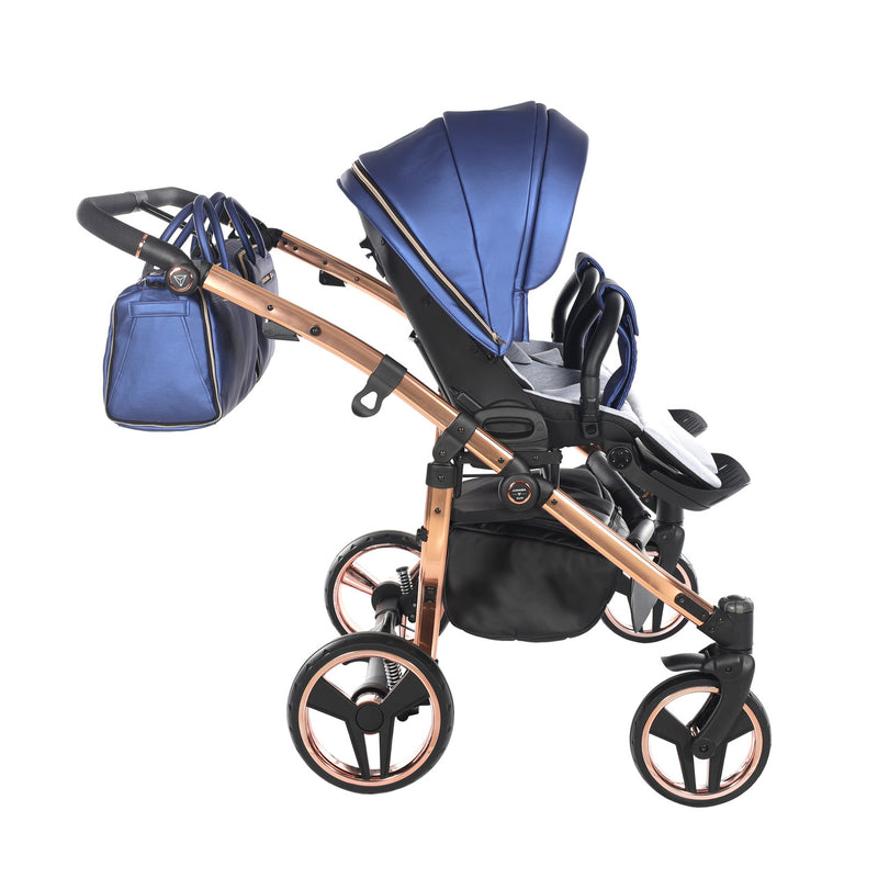 JUNAMA FLUO LINE DUO NAVY - 4IN1 (INCLUDES 2 X CAR SEAT & 2 X ISOFIX BASE)