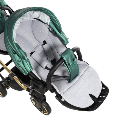 JUNAMA FLUO LINE GREEN DUO SLIM - 3IN1 (INCLUDES 2 X CAR SEAT)