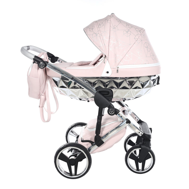 JUNAMA HEART PINK- 3IN1 (INCLUDES CAR SEAT)