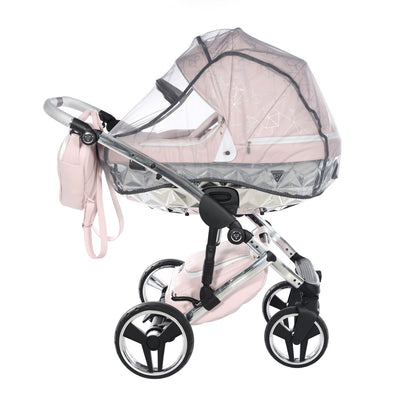 JUNAMA HEART PINK- 3IN1 (INCLUDES CAR SEAT)