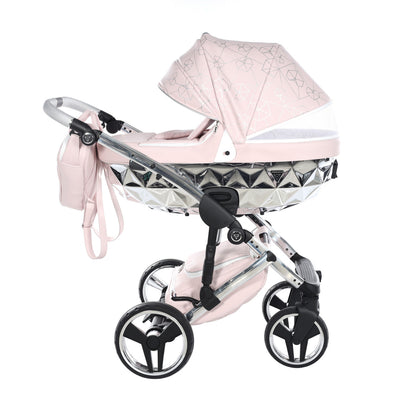 JUNAMA HEART PINK - 4IN1 (INCLUDES CAR SEAT & ISOFIX BASE)