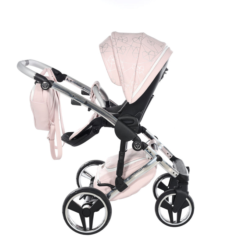 JUNAMA HEART PINK - 4IN1 (INCLUDES CAR SEAT & ISOFIX BASE)